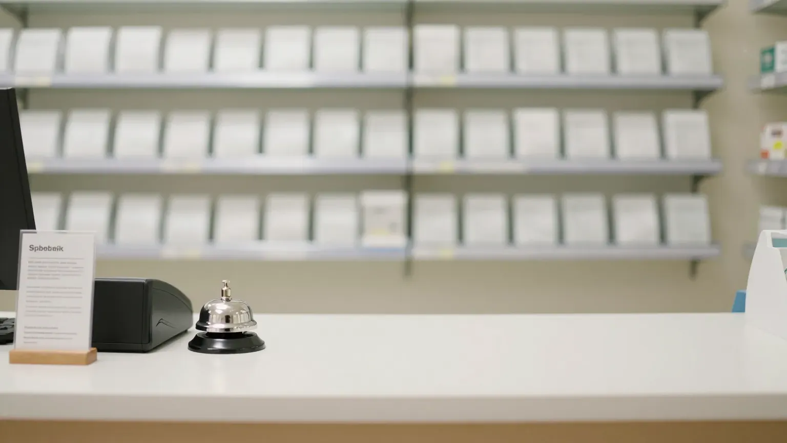 guide header — pharmacy counter